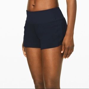 Lululemon Speed Up Short 4in - True Navy